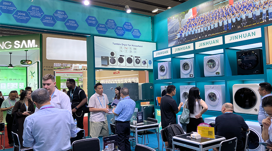 廣交會(huì )新老朋友齊聚，金環(huán)電器展位人氣旺