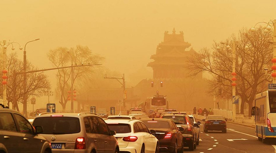 北方今年首場(chǎng)沙塵來(lái)襲！沙塵暴下衣服干衣機的干衣優(yōu)勢