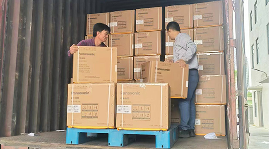 發(fā)貨抓速度！金環(huán)電器第一時(shí)間完成松下滾筒干衣機發(fā)貨