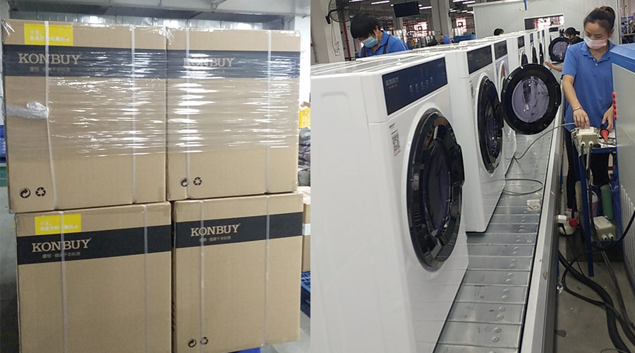衣物烘干機電商訂單增多！金環(huán)電器加急生產(chǎn)不延誤發(fā)貨