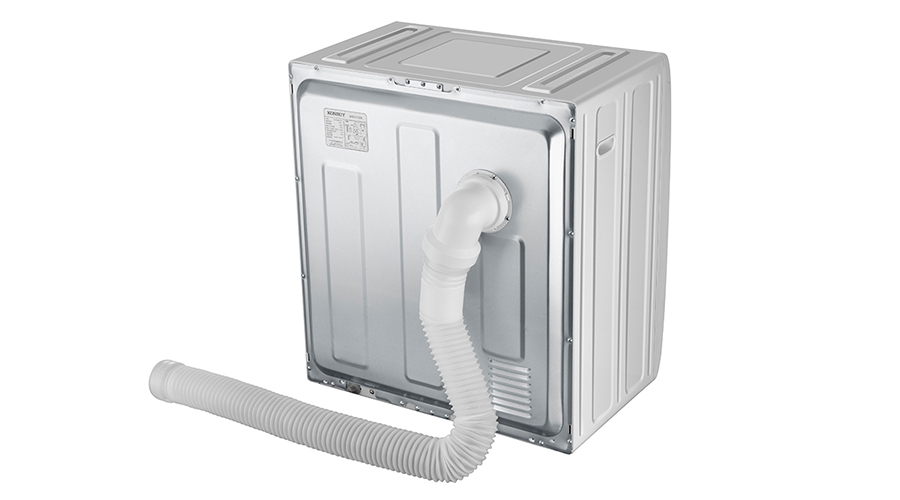 實(shí)物展示！滾筒衣服烘干機排氣管是怎么樣的