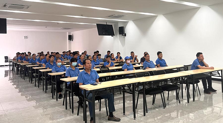 健康與安全！金環(huán)電器開(kāi)展職業(yè)健康知識專(zhuān)題培訓