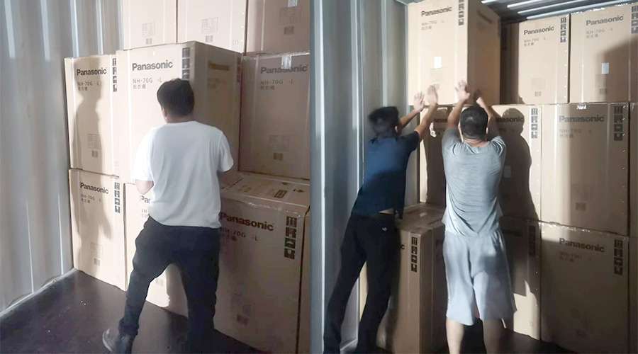 出貨速度！金環(huán)電器順利完成松下客戶(hù)的衣物烘干機出貨