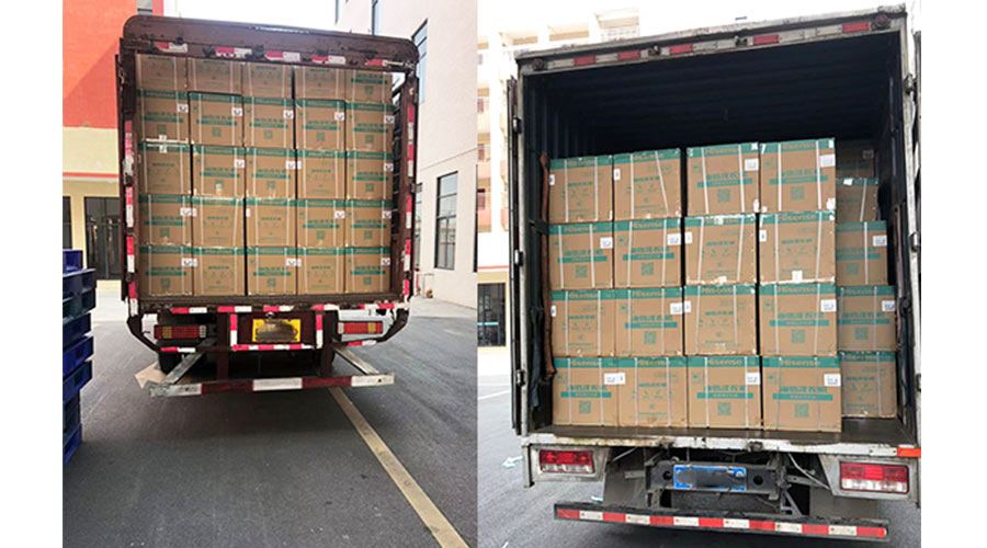 實(shí)況圖！金環(huán)電器完成國內某知名品牌迷你洗衣機裝柜發(fā)貨