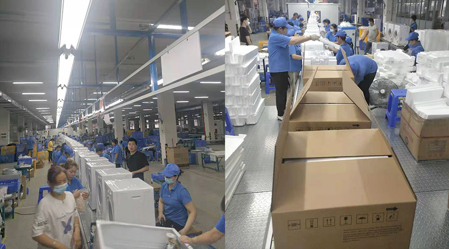 效率保證！金環(huán)電器高效完成英國Argos客戶(hù)衣物烘干機生產(chǎn)