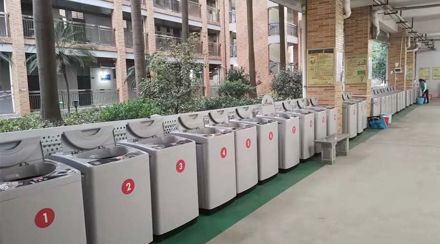 好用又耐用！江門(mén)一中滿(mǎn)意金環(huán)電器生產(chǎn)的共享洗衣機