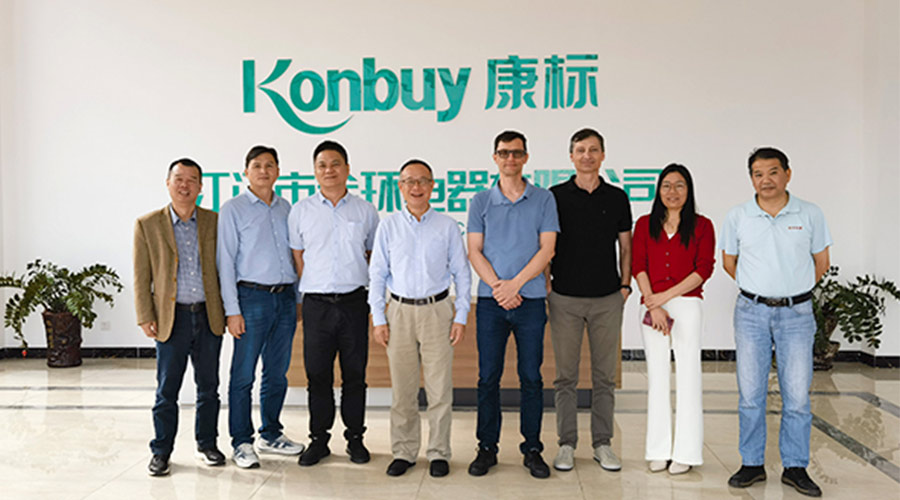 新項目對接！客戶(hù)伊萊克斯親臨金環(huán)電器參觀(guān)指導