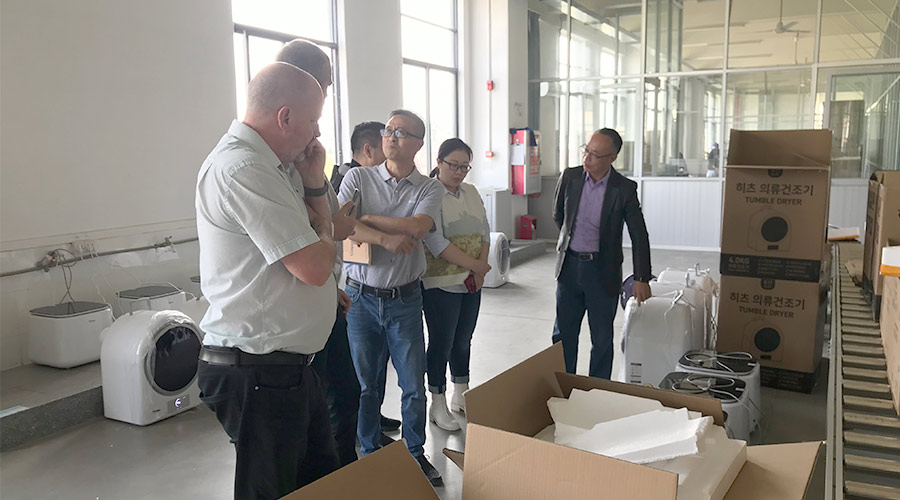 搶訂單 拼合同！金環(huán)電器積極推進(jìn)滾筒衣服烘干機訂單增長(cháng)